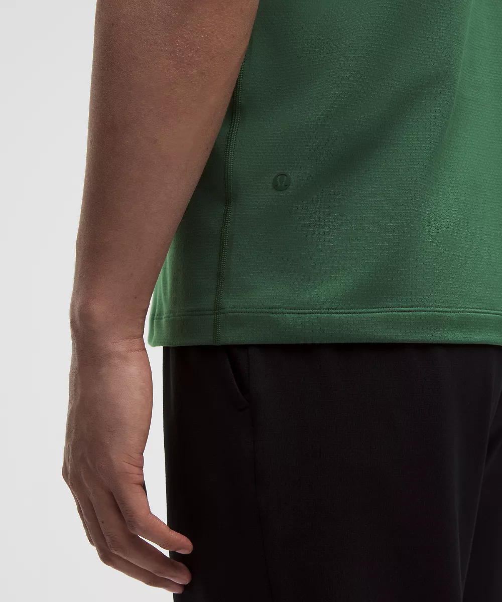 Chemise en jersey doux et mesh manches courtes — Green Cove, view 5