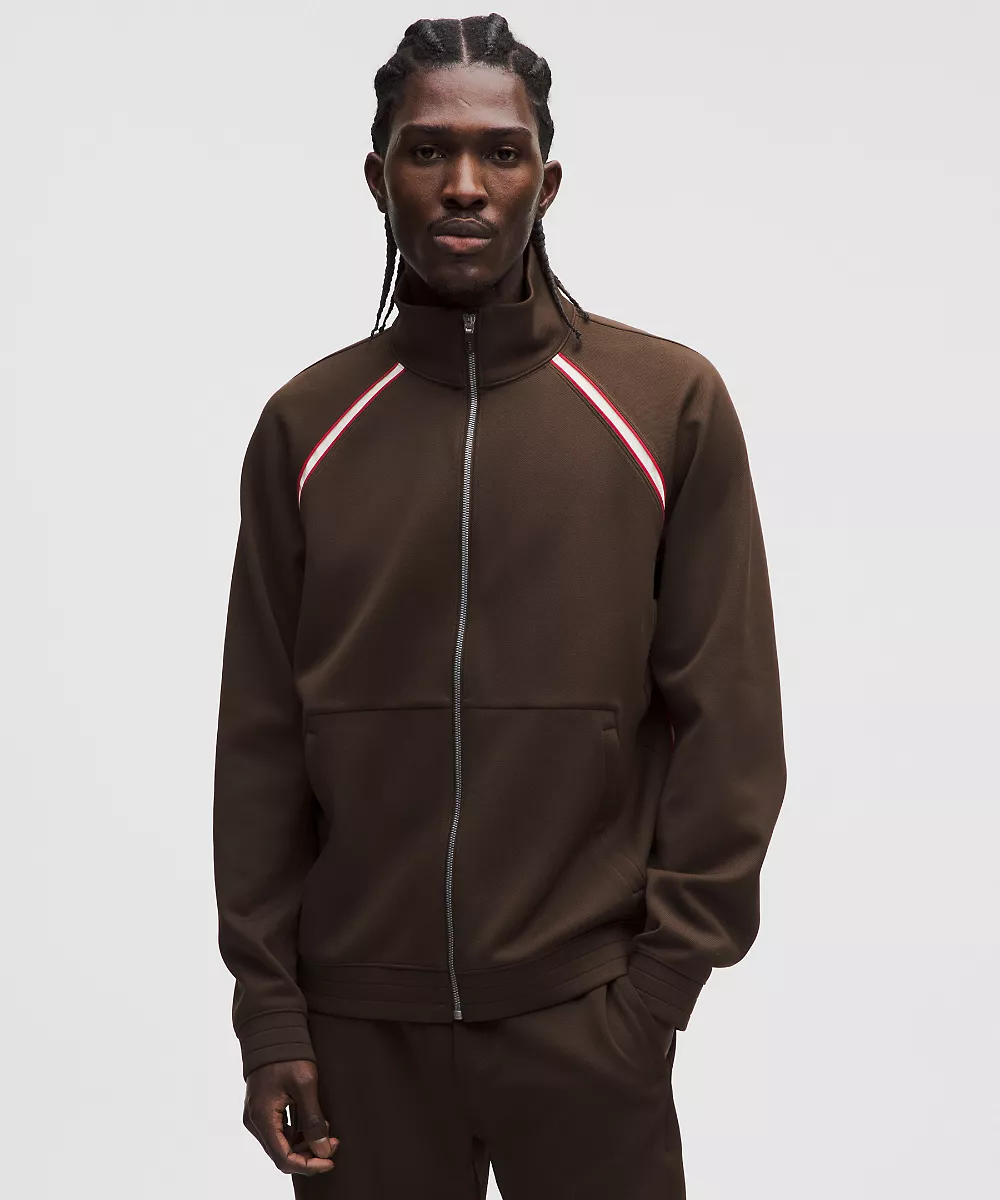 Veste de survêtement Pace Breaker *Knit — Walnut Crunch, view 1