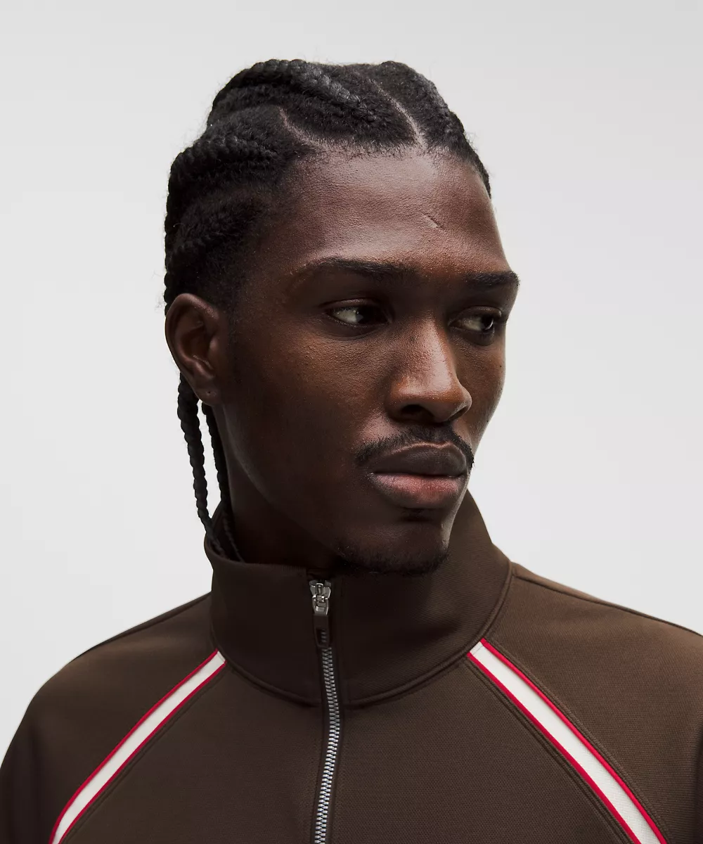 Veste de survêtement Pace Breaker *Knit — Walnut Crunch, view 4