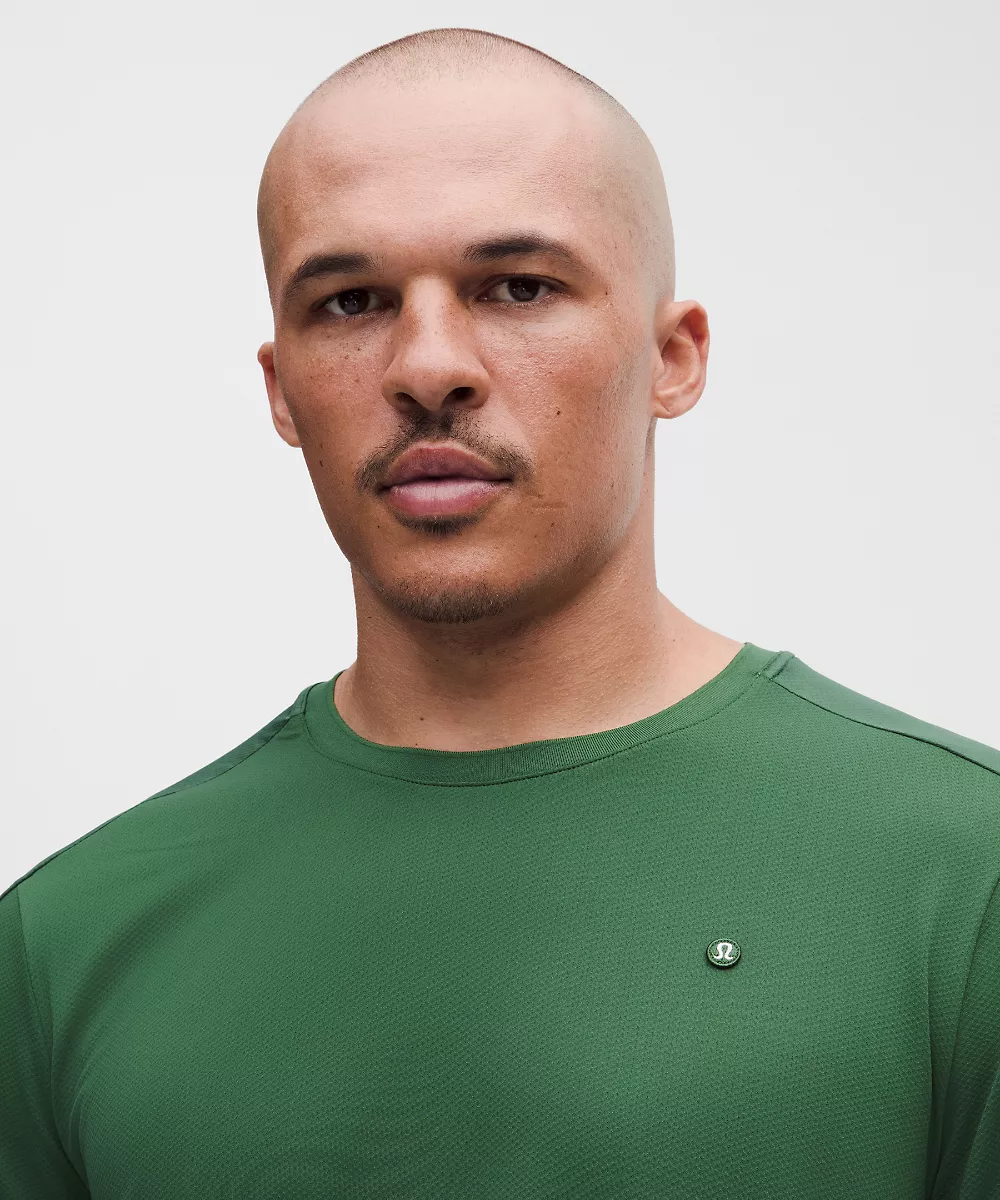 Chemise de tennis anti-UV à empiècements en mesh — Green Cove, view 4