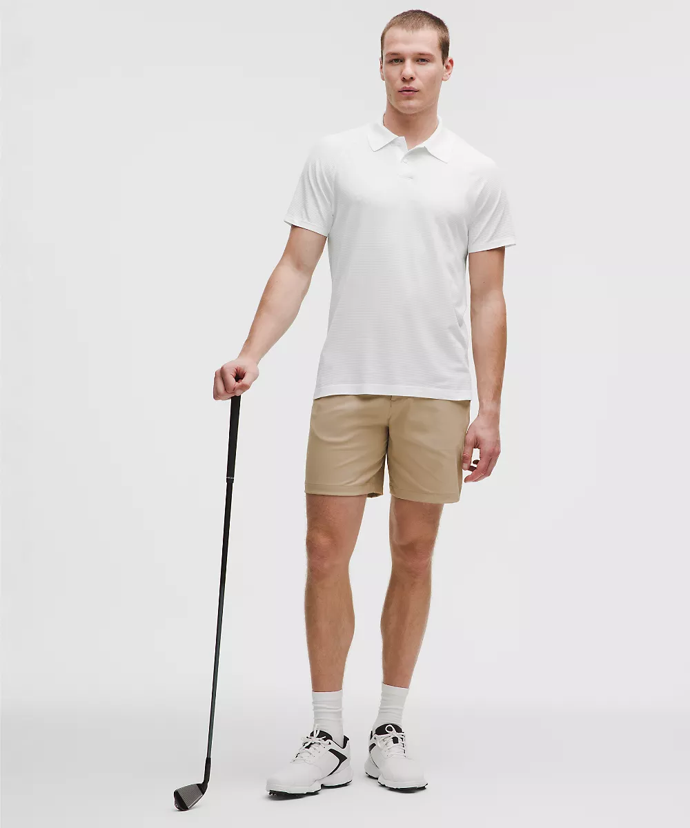 Metal Vent Tech polo — White/White, view 2