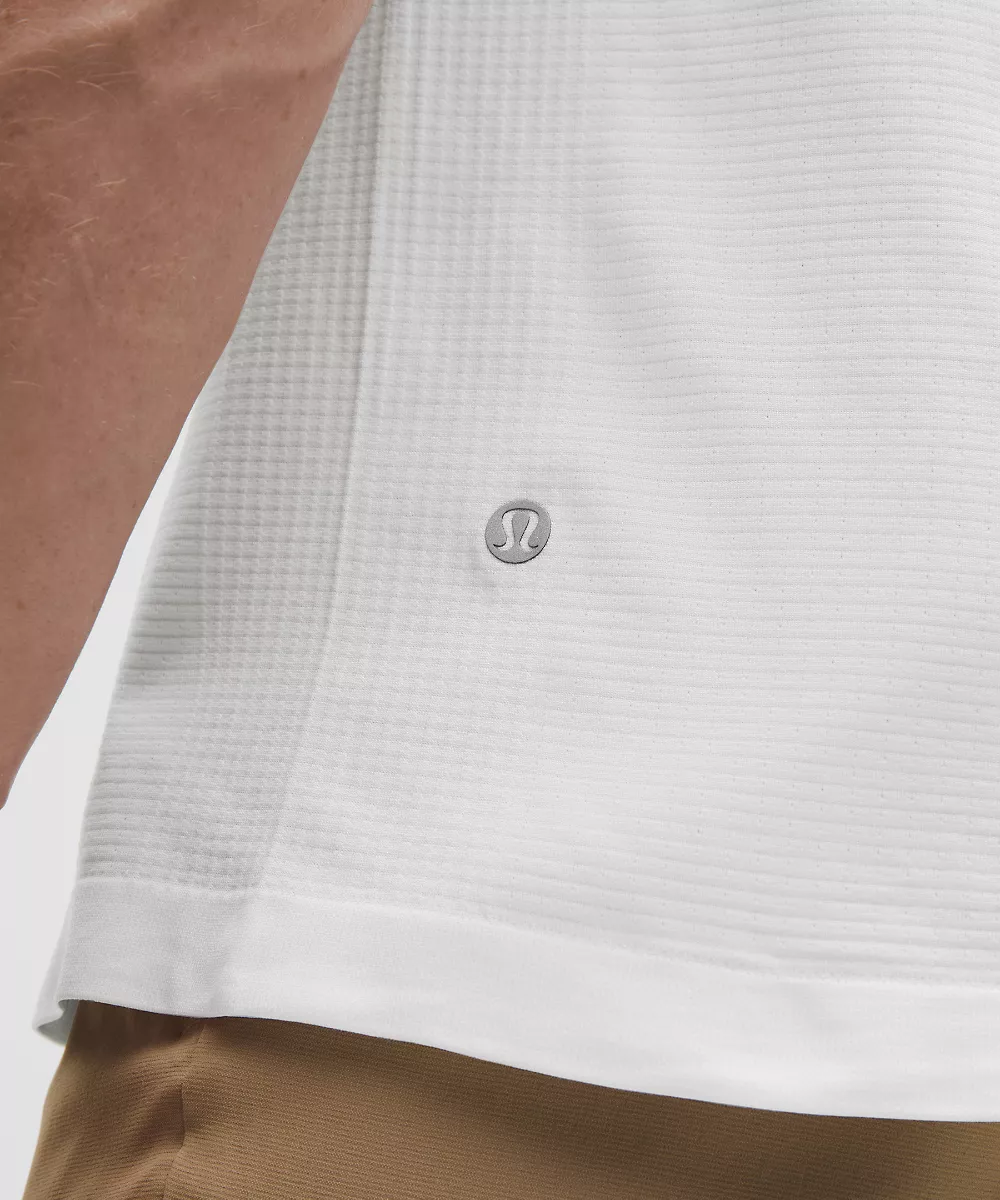 Metal Vent Tech polo — White/White, view 5
