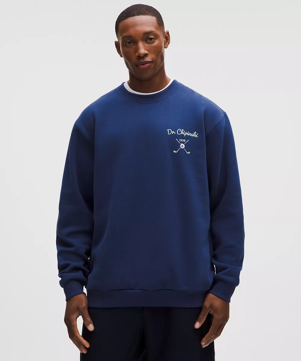 Steady State col rond homme *Chipinski Golf Crest — Clubhouse Blue, view 1