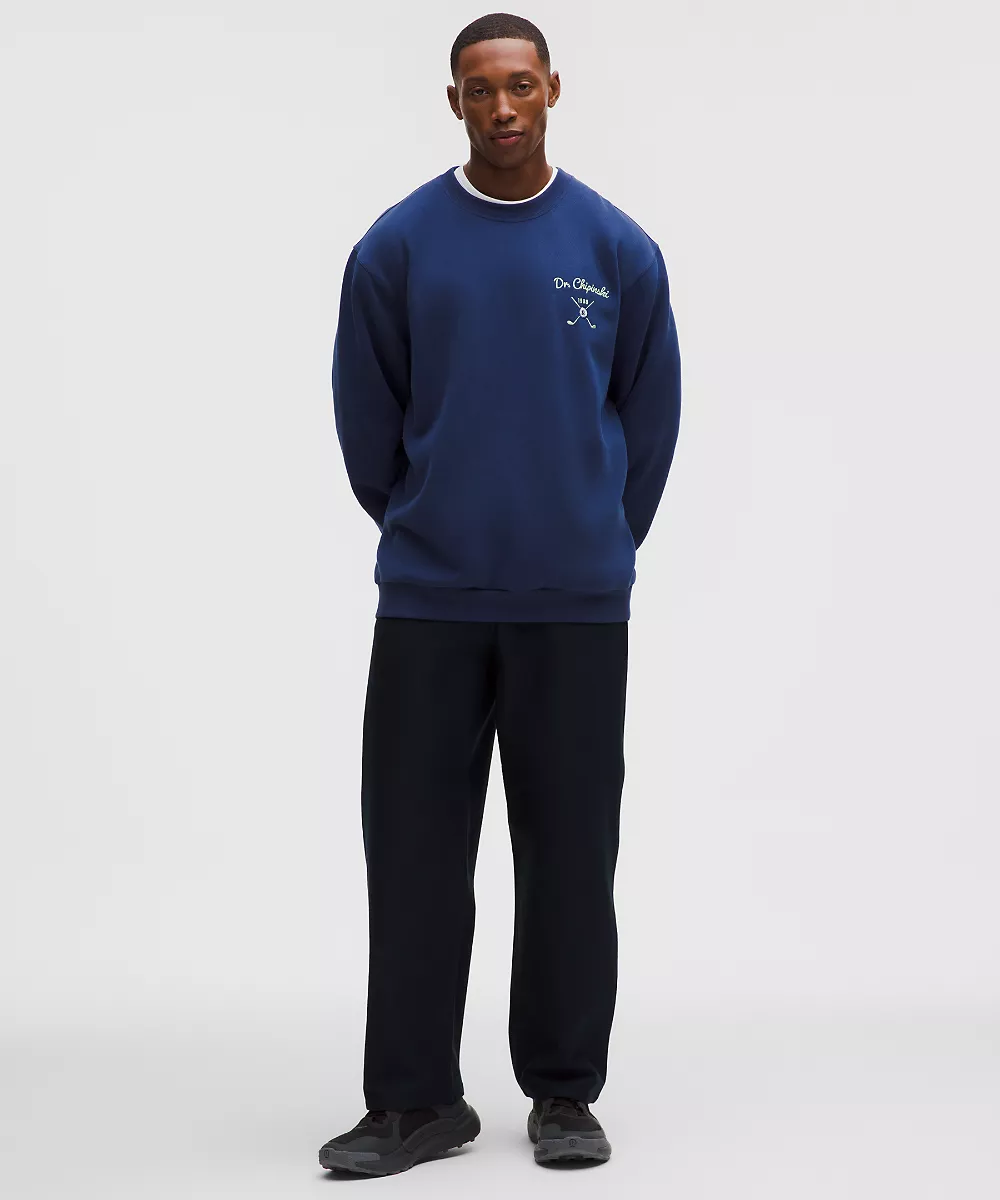 Steady State col rond homme *Chipinski Golf Crest — Clubhouse Blue, view 2