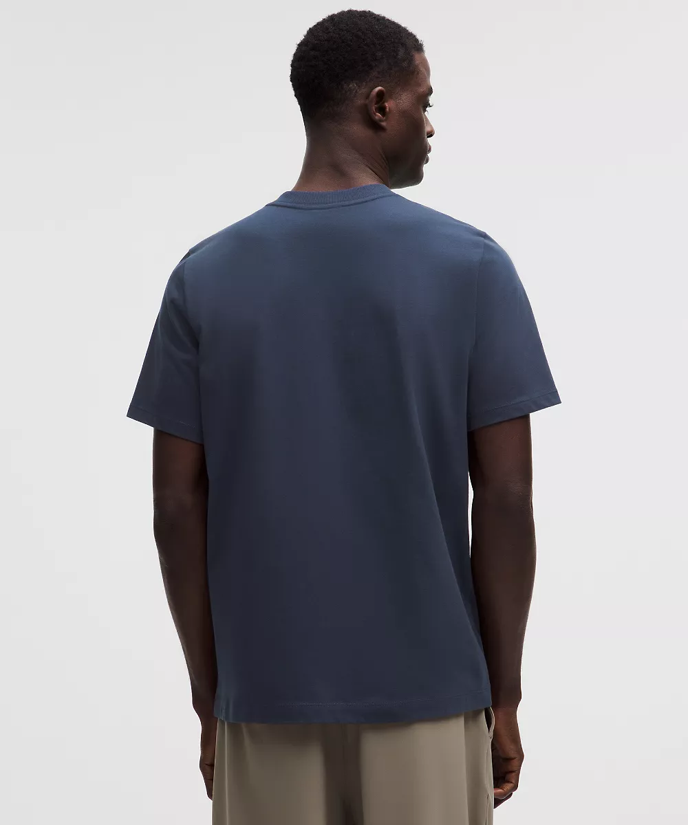 T-shirt en coton épais coupe classique *Chipinski — Club Blue, view 3