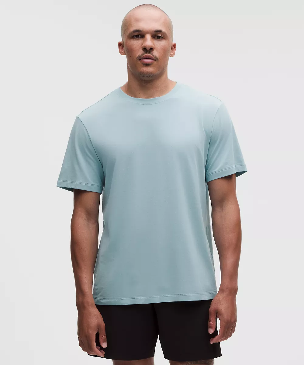 Chemise manches courtes Zeroed In — Seafoam, view 1