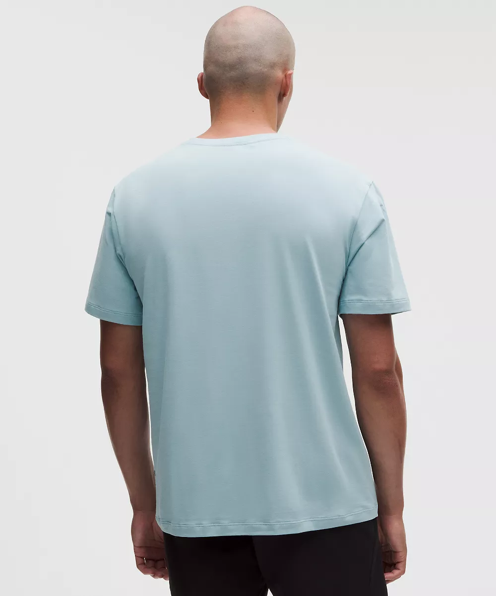 Chemise manches courtes Zeroed In — Seafoam, view 3