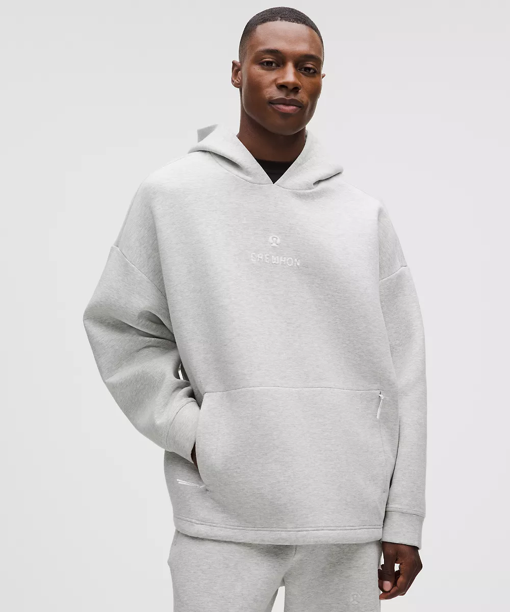 Malibu sweat à capuche *Erewhon — Heathered Core Ultra Light Grey, view 1