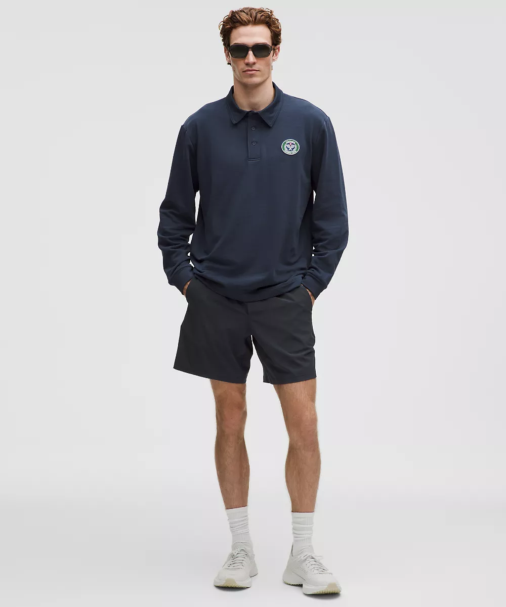 Chemise de rugby manches longues *Tennis Club — Club Blue, view 4
