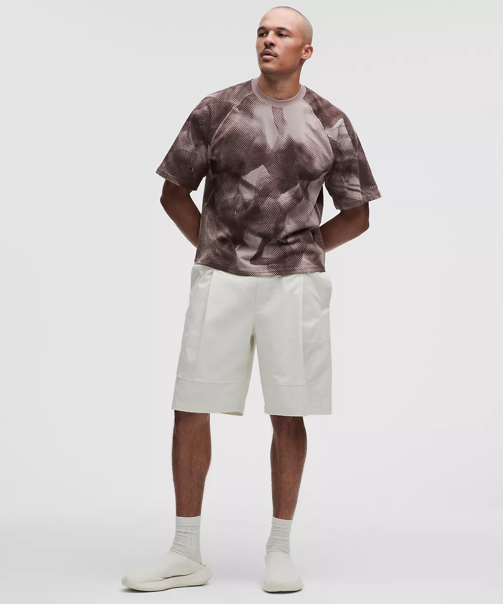 T-shirt imprimé décontracté en coton *SLNSH Collection — Sun Faded Dot Dancer Zen Espresso, view 2