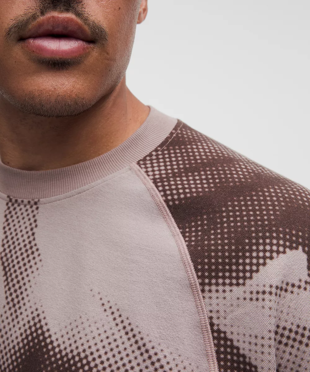 T-shirt imprimé décontracté en coton *SLNSH Collection — Sun Faded Dot Dancer Zen Espresso, view 5