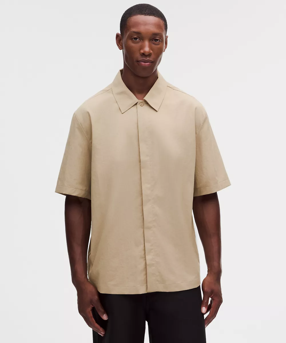 Chemise à col Unshaken manches courtes — Rumble Crumble, view 1