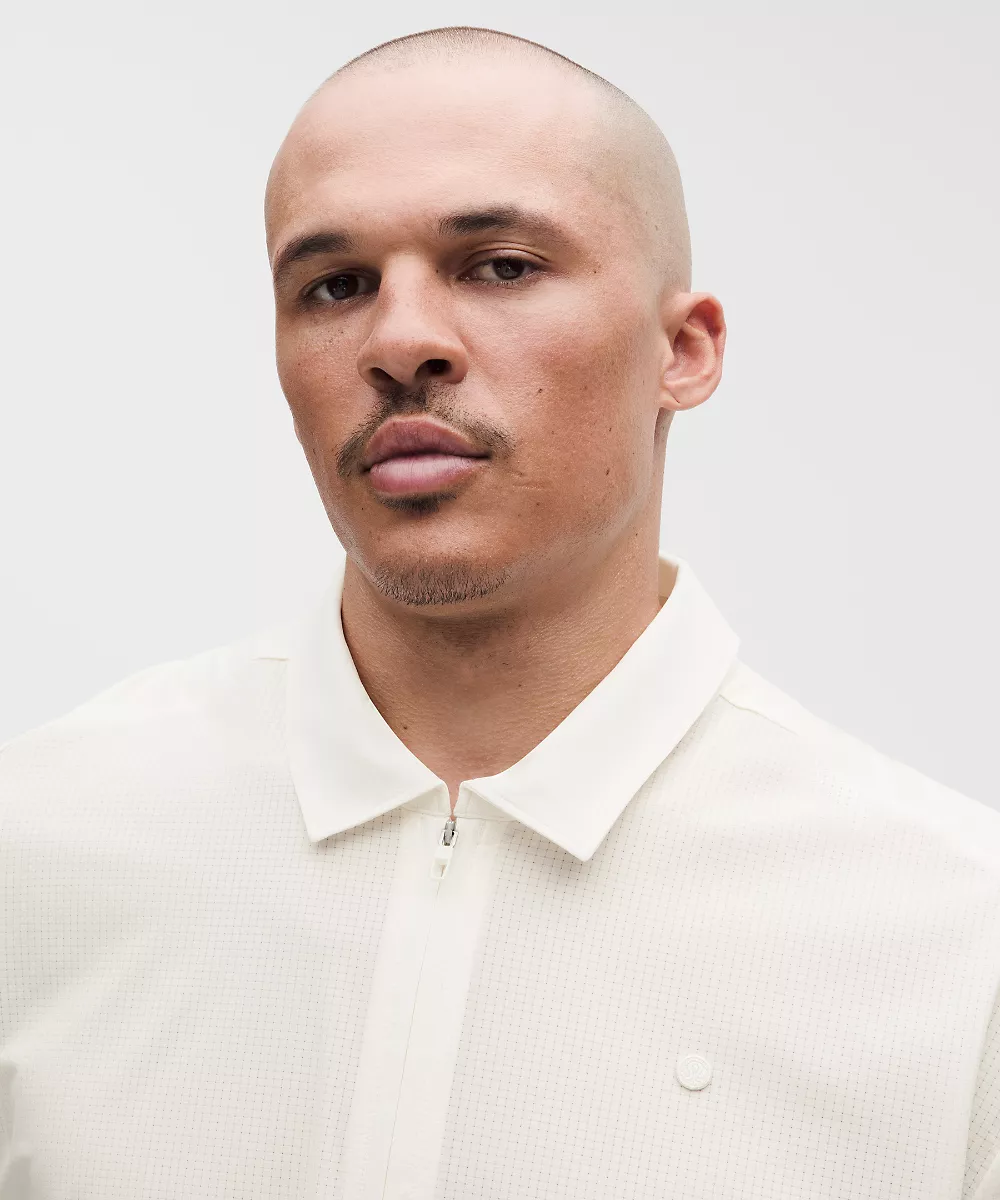 Polo de golf oversize — Coconut Ivory, view 4