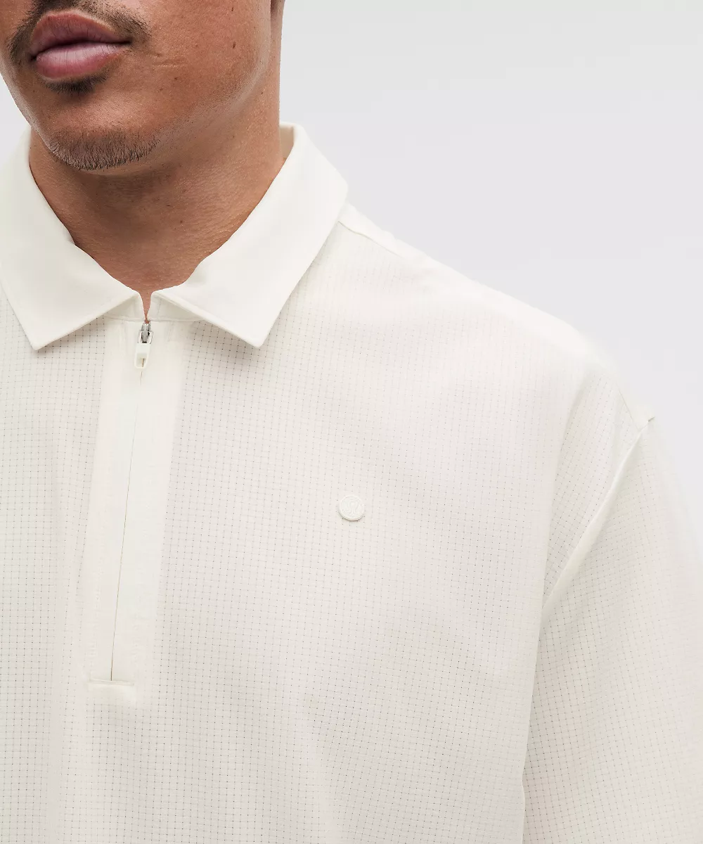 Polo de golf oversize — Coconut Ivory, view 5