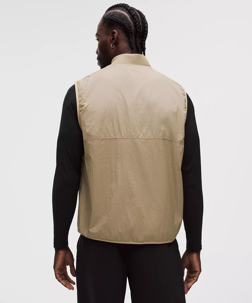 Gilet de golf léger coupe-vent — Oakwood Tan, view 3