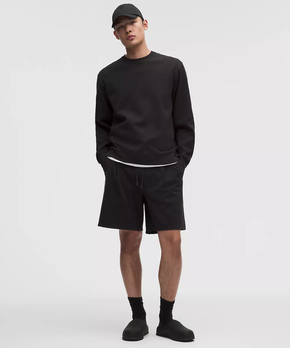Grand Standard col rond manches longues — Black, view 2