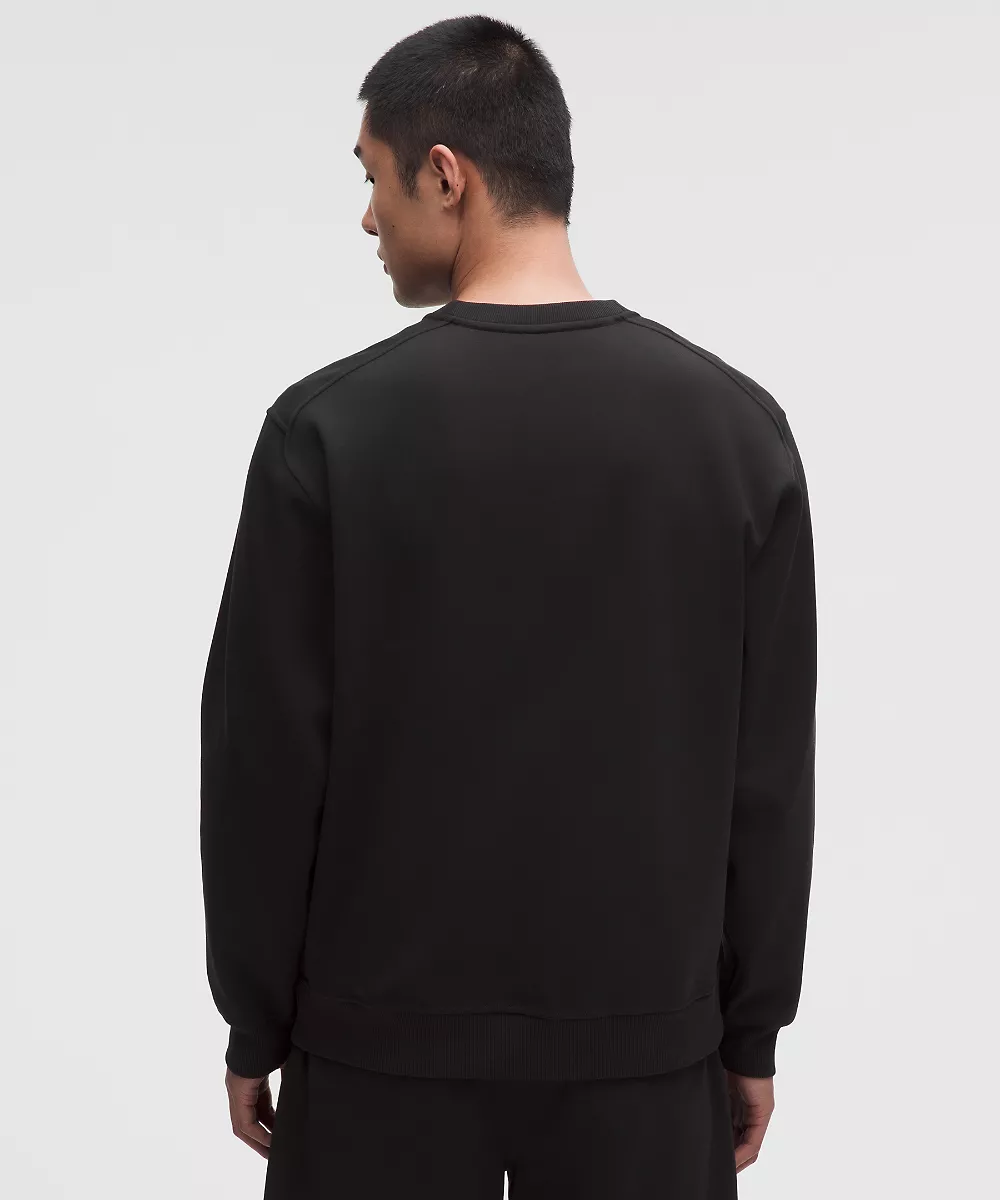 Grand Standard col rond manches longues — Black, view 3