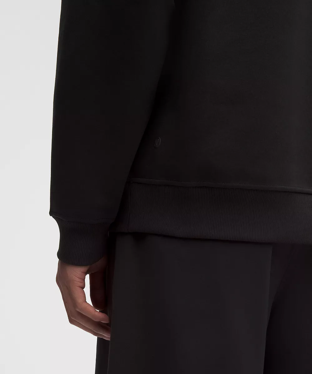 Grand Standard col rond manches longues — Black, view 5