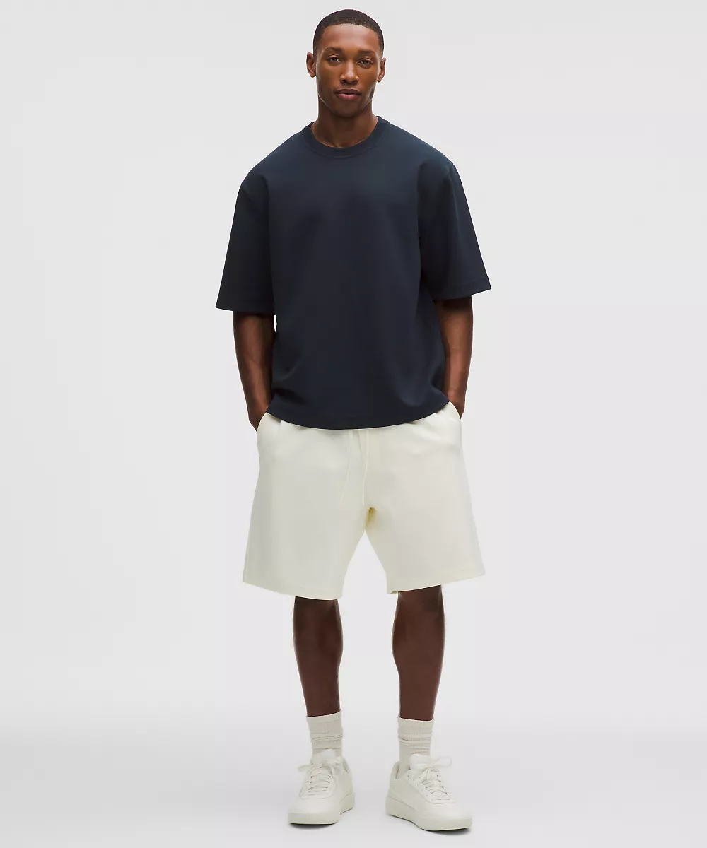 Grand Standard col rond manches courtes — True Navy, view 2