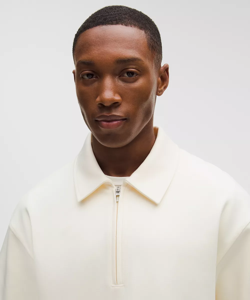 Grand Standard polo manches courtes — Coconut Ivory, view 4