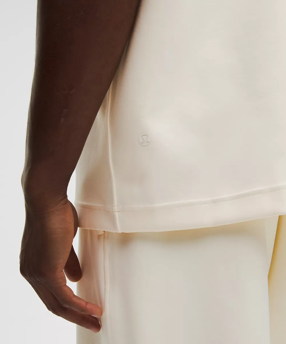Grand Standard polo manches courtes — Coconut Ivory, view 5