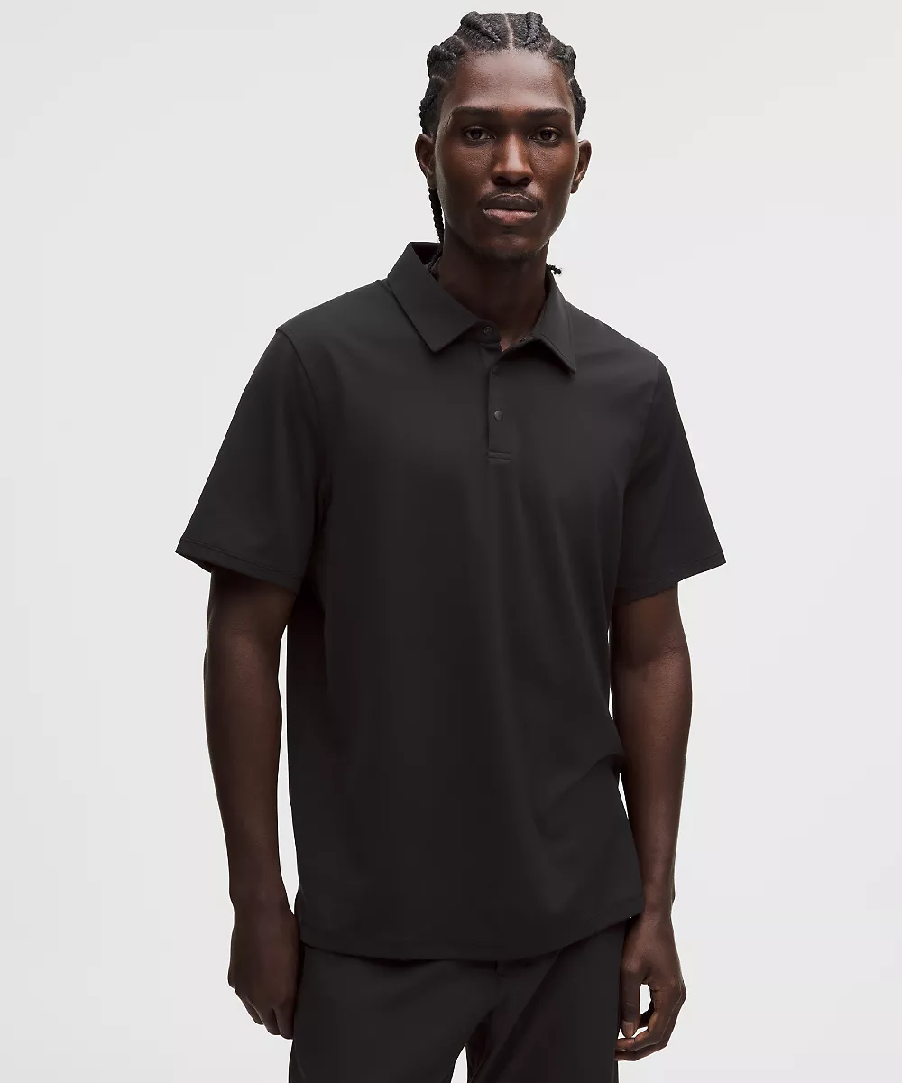Polo ShowZero™ coupe classique homme — Black, view 1