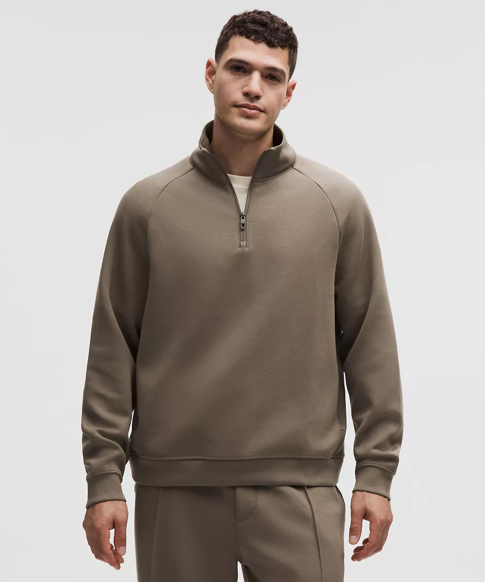 Quart de zip Smooth Spacer — Nomad, view 1