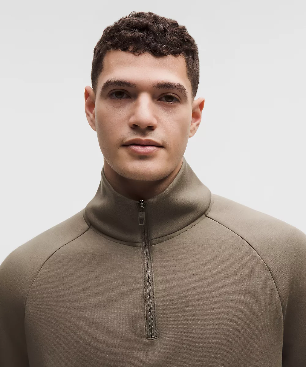 Quart de zip Smooth Spacer — Nomad, view 4