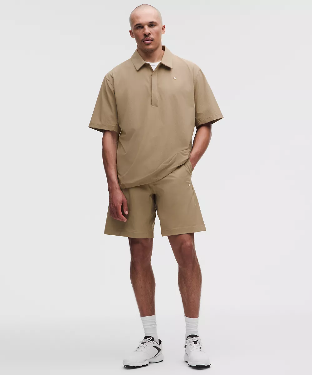 Pull de golf déperlant — Oakwood Tan, view 2