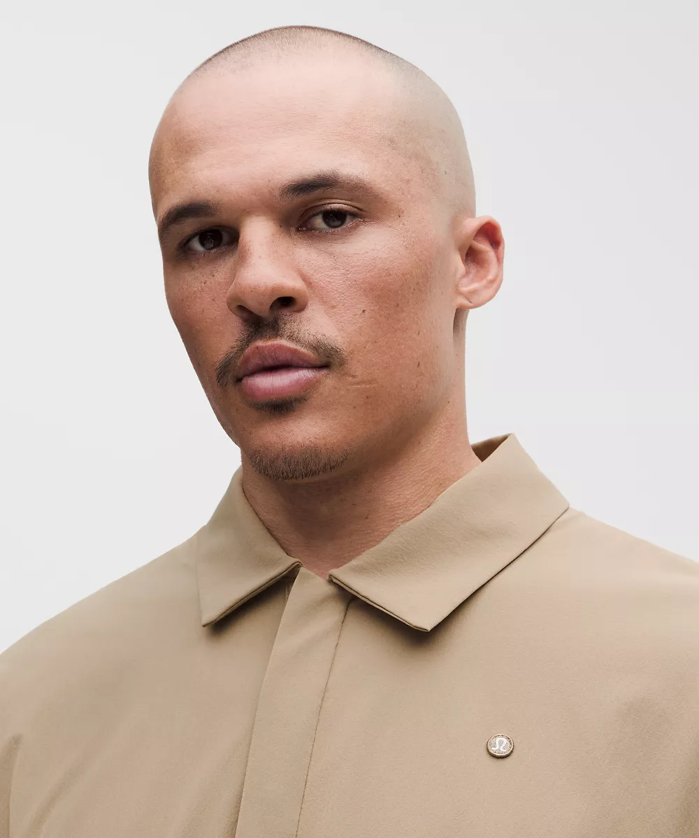 Pull de golf déperlant — Oakwood Tan, view 4
