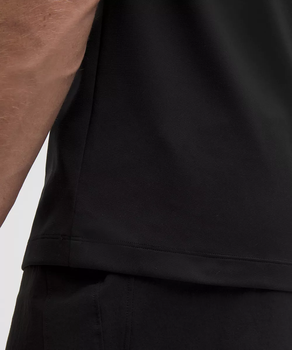 Chemise col montant coupe ajustée *ShowZero™ — Black, view 5