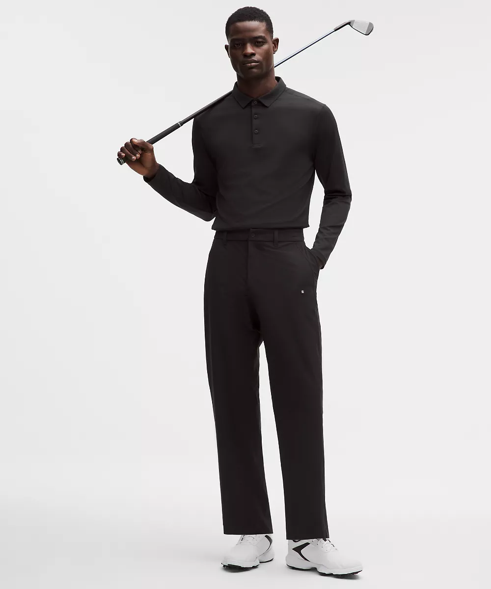 Polo manches longues ShowZero — Black, view 1