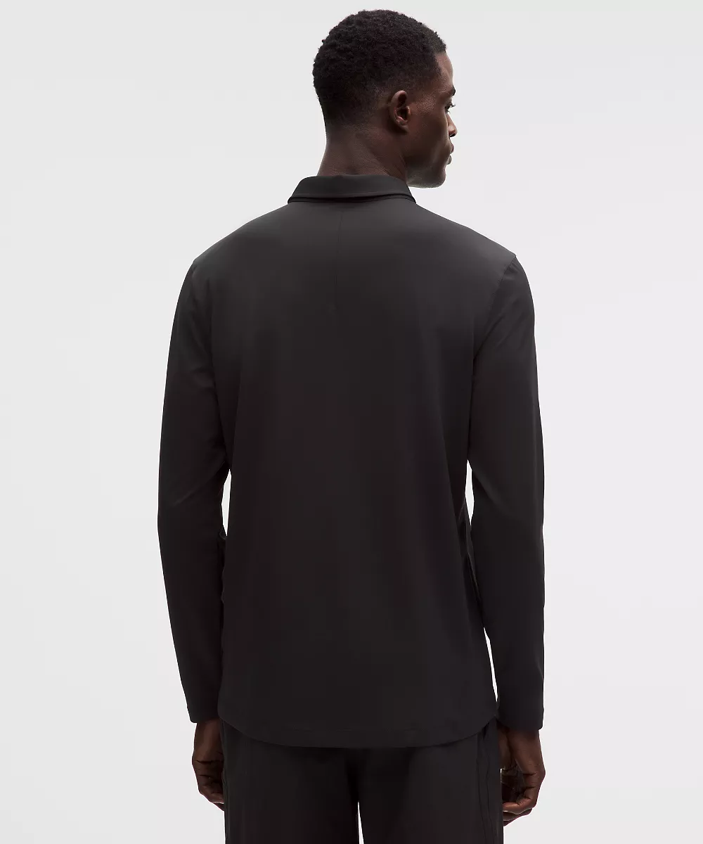 Polo manches longues ShowZero — Black, view 3