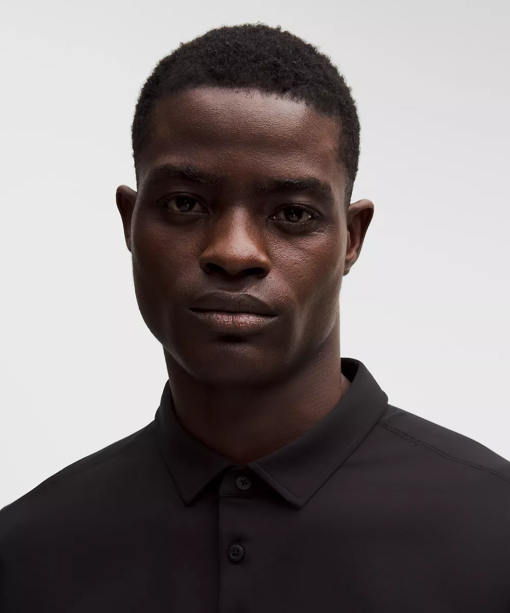 Polo manches longues ShowZero — Black, view 4
