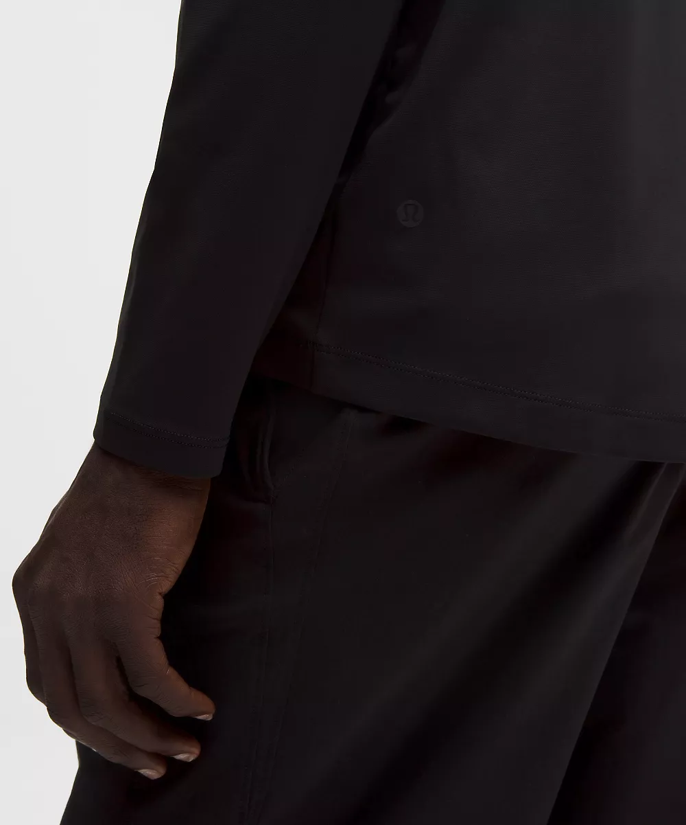 Polo manches longues ShowZero — Black, view 5