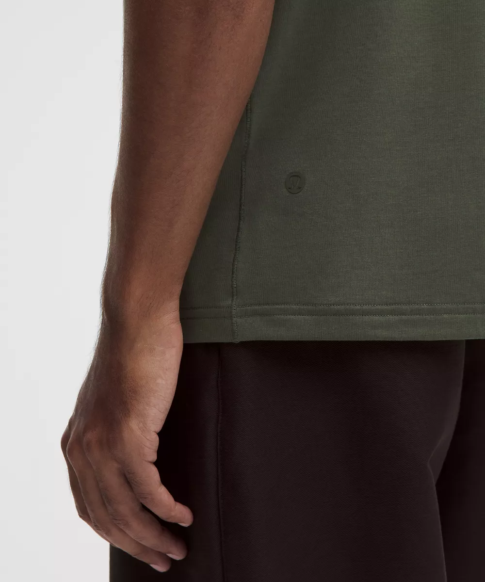 T-shirt classique Everyday en mélange de coton — Sassy Sage, view 5
