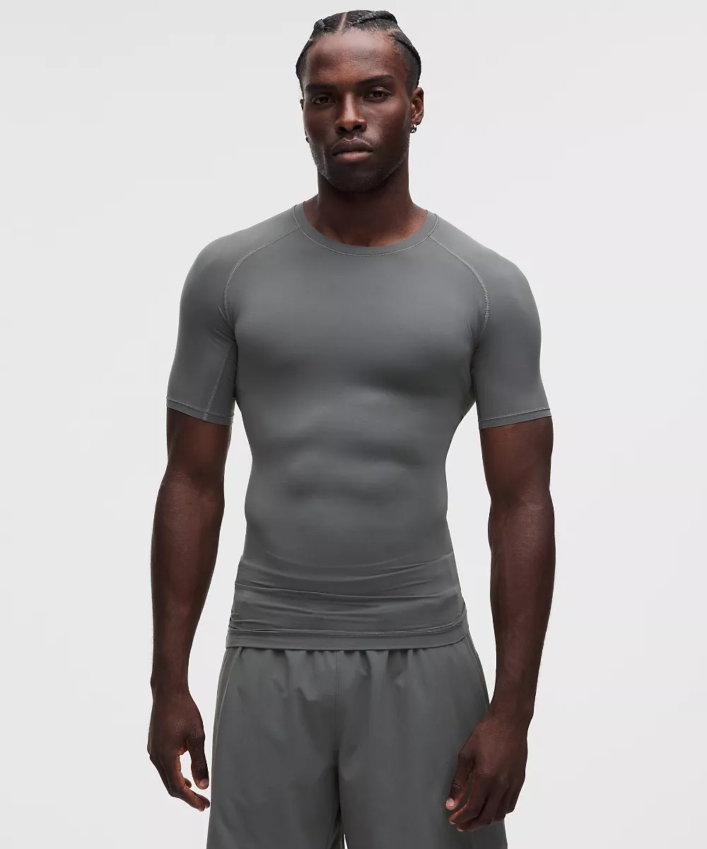 Chemise Unrestricted Power manches courtes — Onyx Grey, view 1