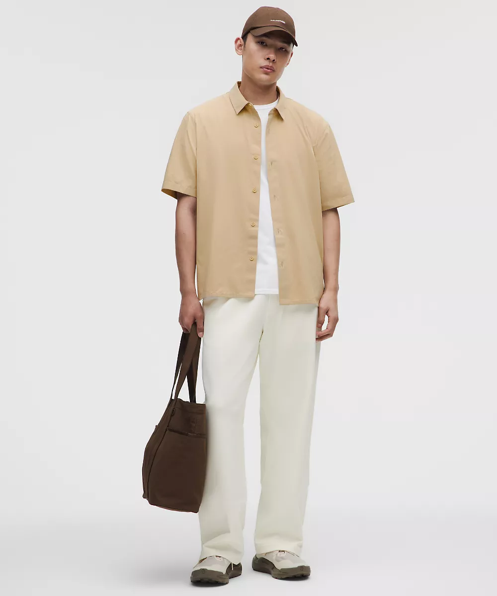 Chemise manches courtes coupe décontractée Airing Easy — Trench, view 1