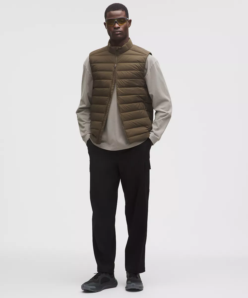 Gilet en duvet Navigation — Olive Brown, view 2