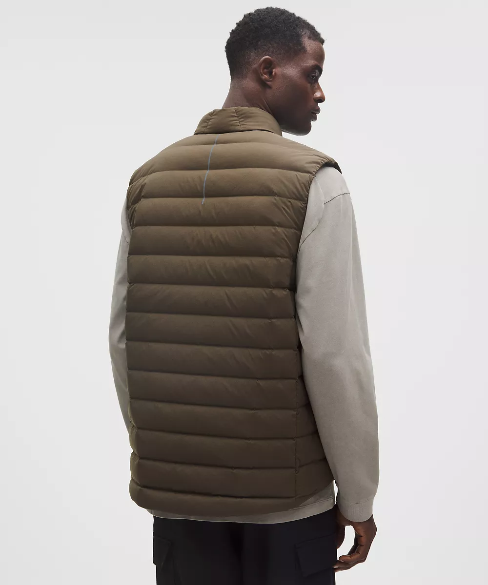 Gilet en duvet Navigation — Olive Brown, view 3