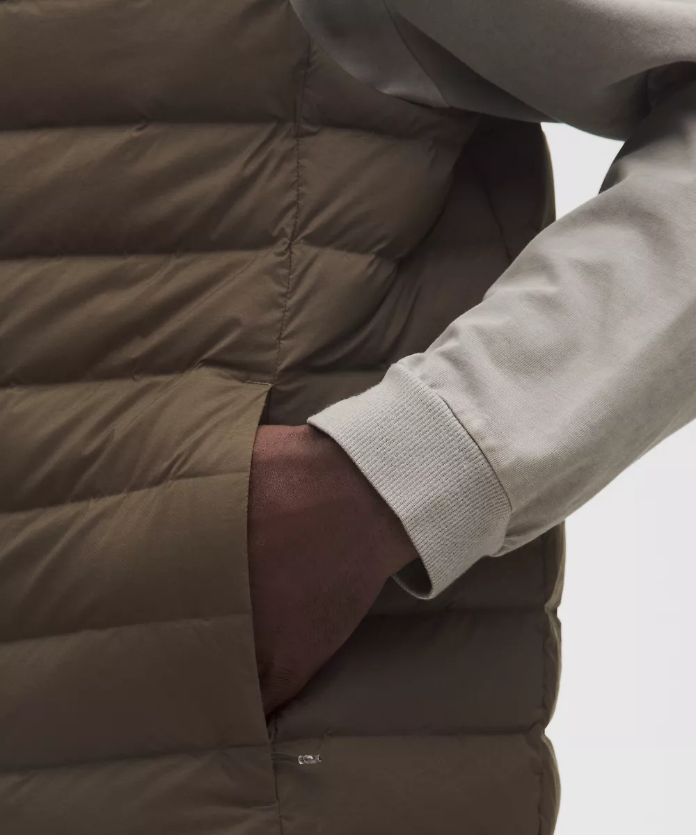 Gilet en duvet Navigation — Olive Brown, view 5