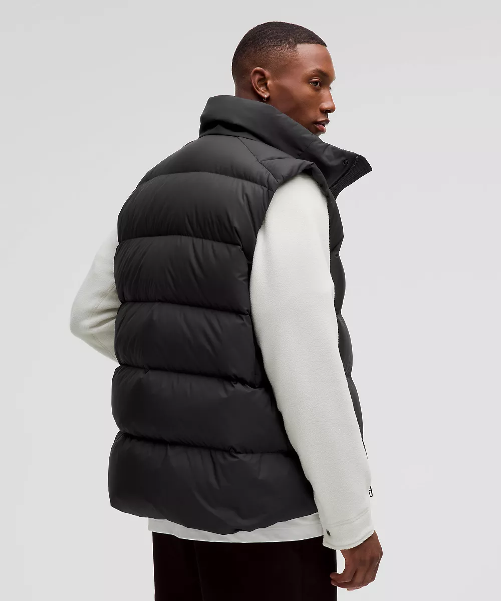 Gilet Wunder Puff garnissage duvet 600 — Black, view 3