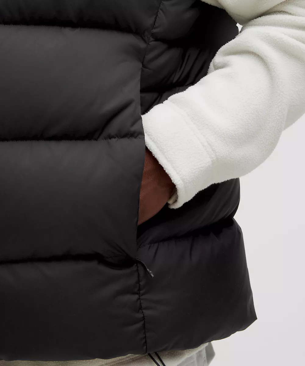 Gilet Wunder Puff garnissage duvet 600 — Black, view 5