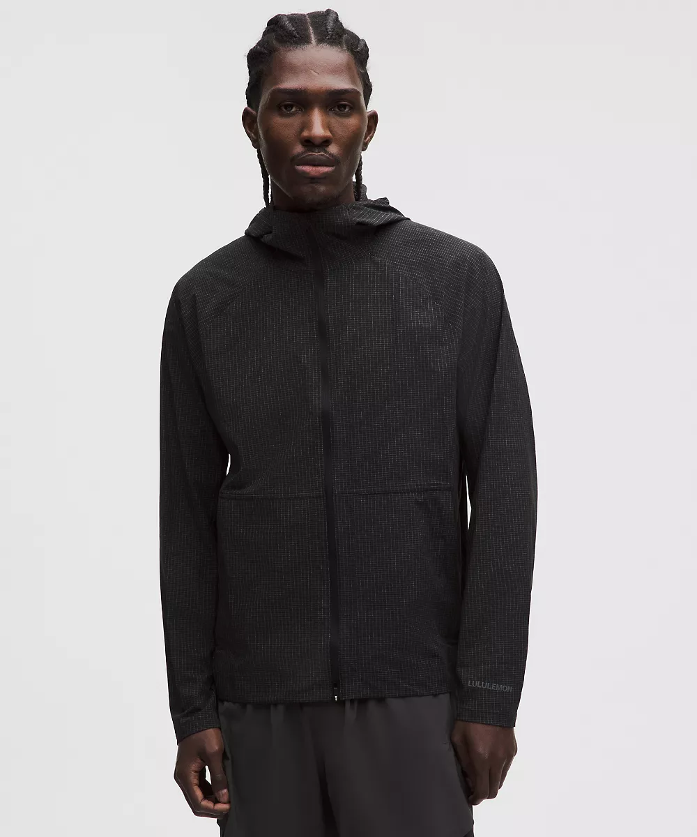 Veste Pace Breaker ripstop — Black/Feather Grey, view 1