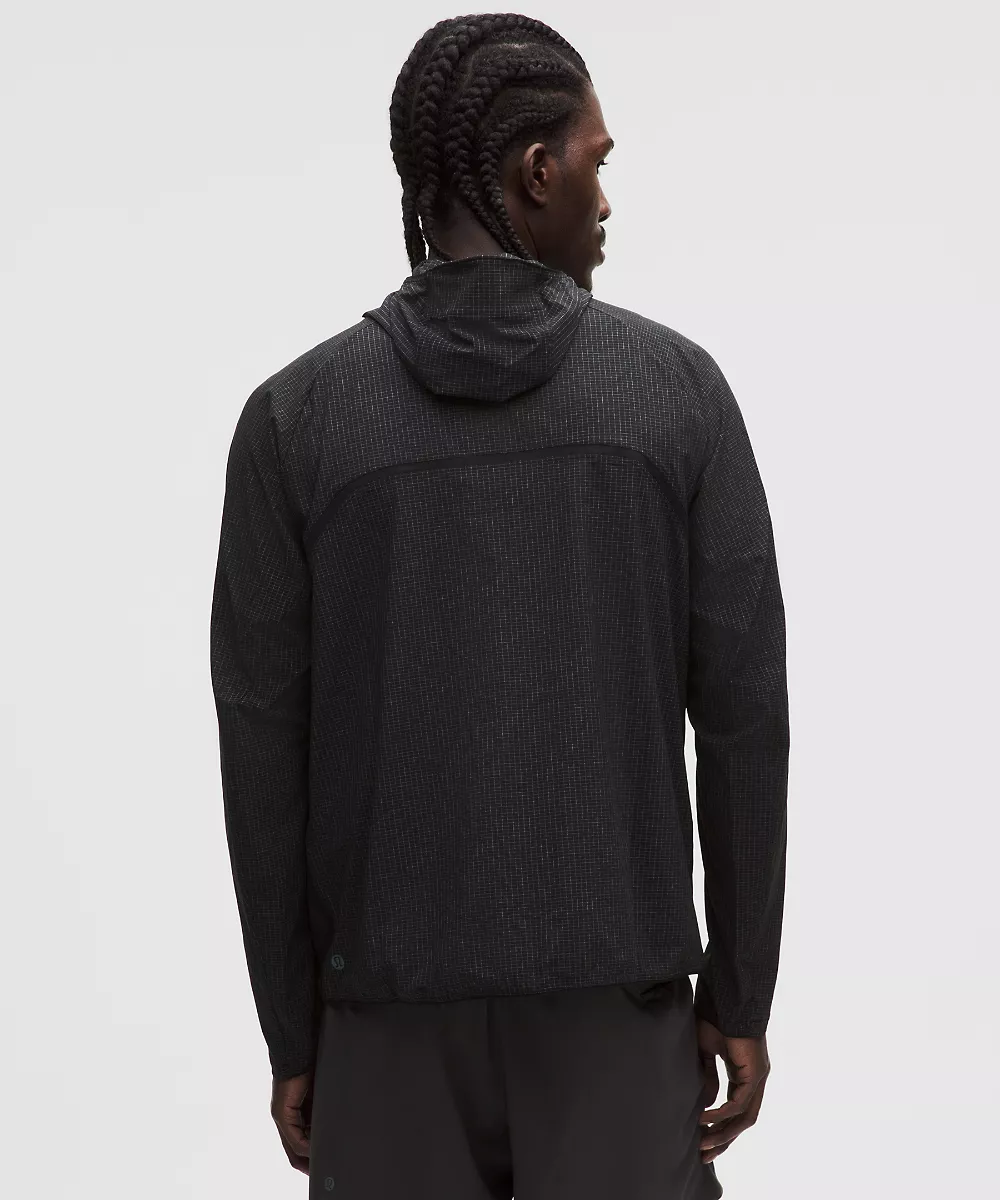 Veste Pace Breaker ripstop — Black/Feather Grey, view 3