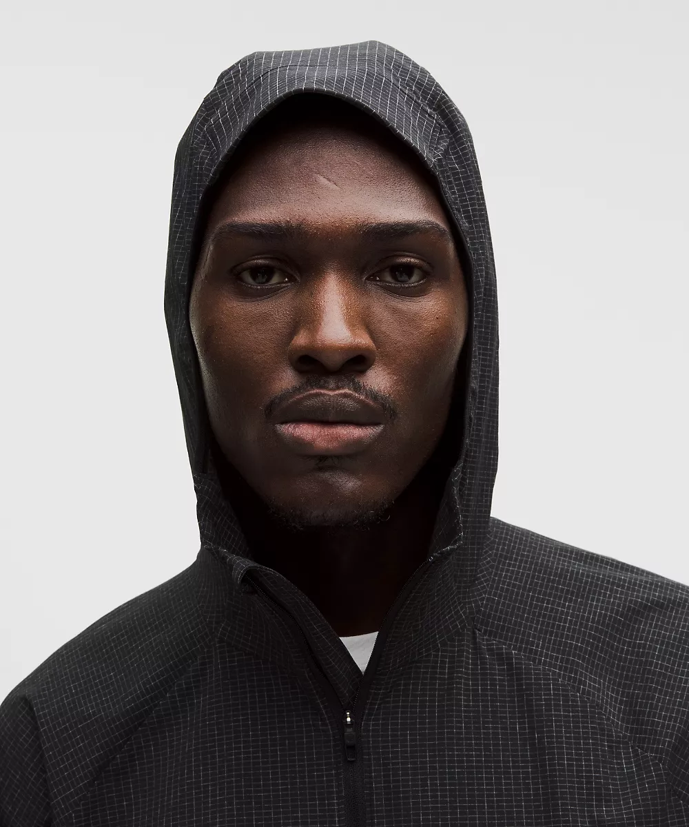 Veste Pace Breaker ripstop — Black/Feather Grey, view 4