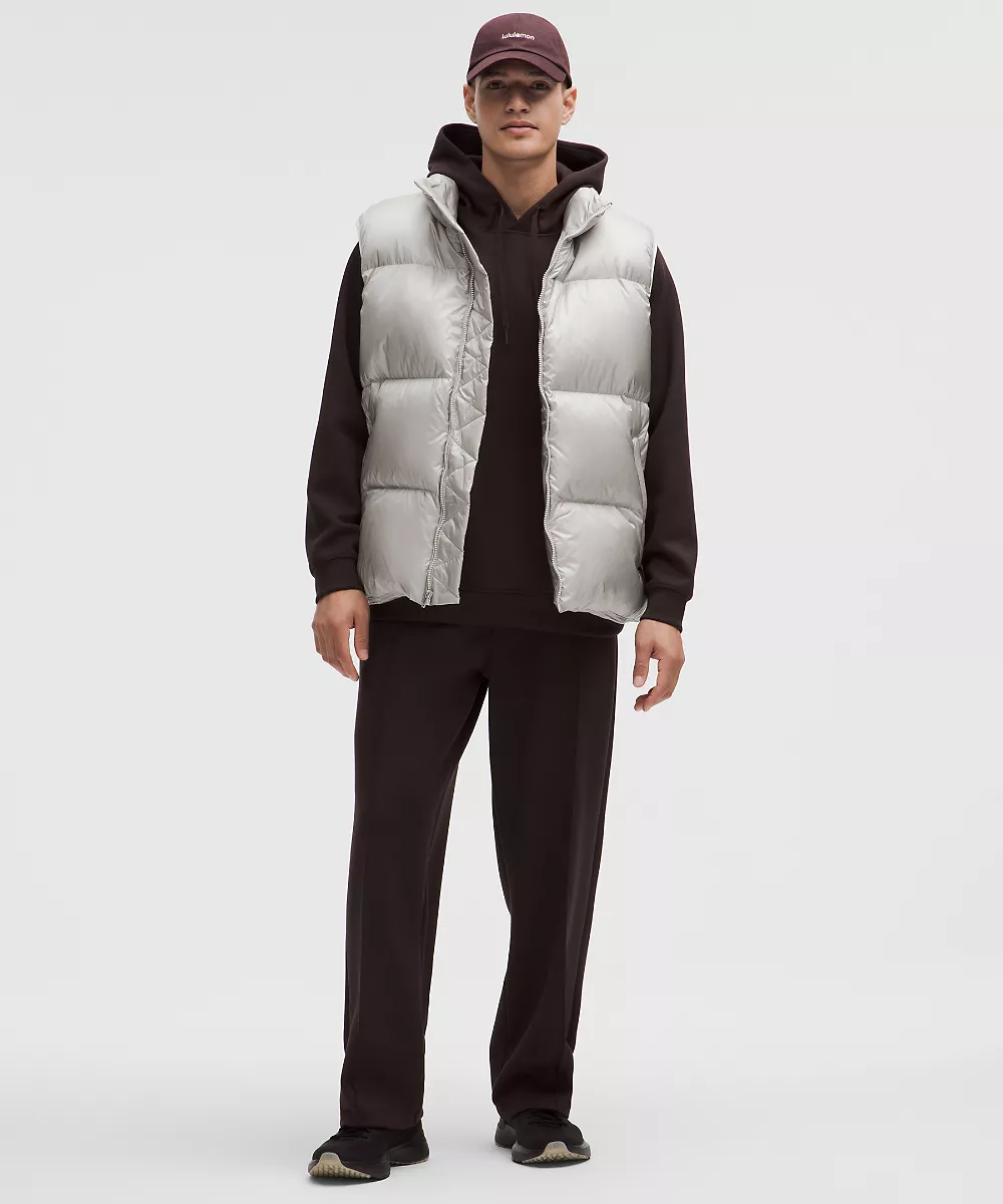 Gilet matelassé en duvet Always Down — Dove Grey, view 2