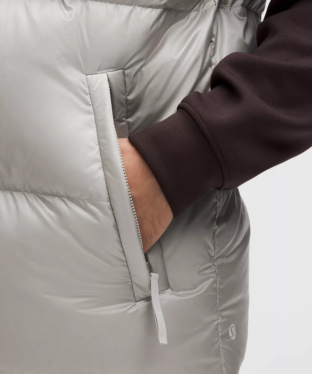 Gilet matelassé en duvet Always Down — Dove Grey, view 5