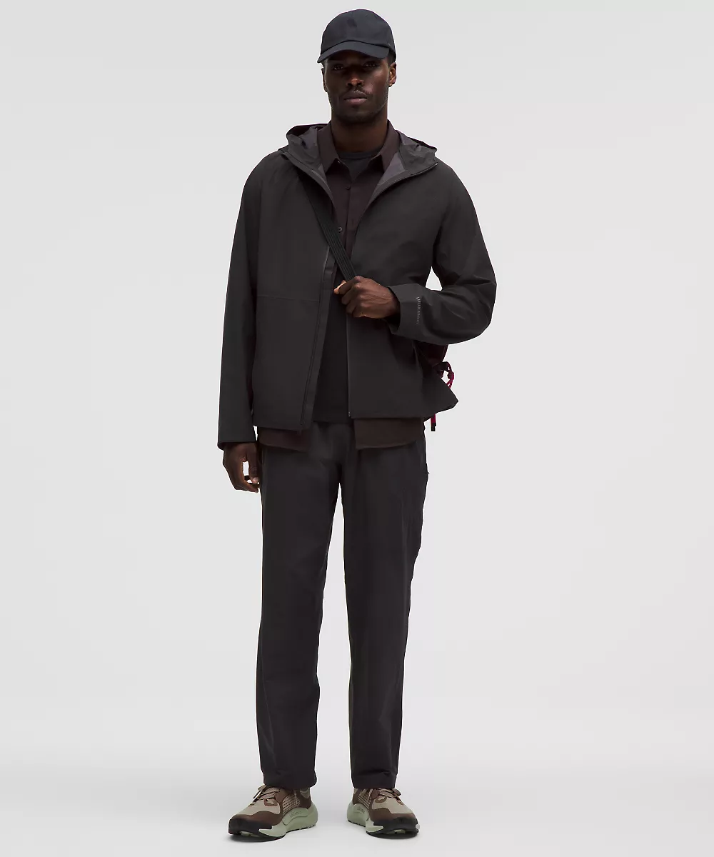 Veste imperméable Stretch Glyde — Black, view 2