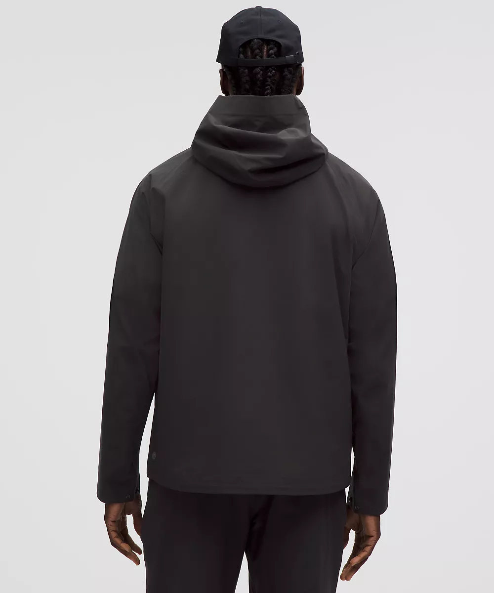 Veste imperméable Stretch Glyde — Black, view 3